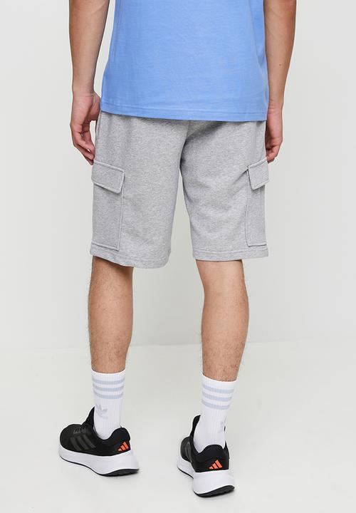 adidas Performance - Feelcozy Cargo Shorts - Medium grey heather