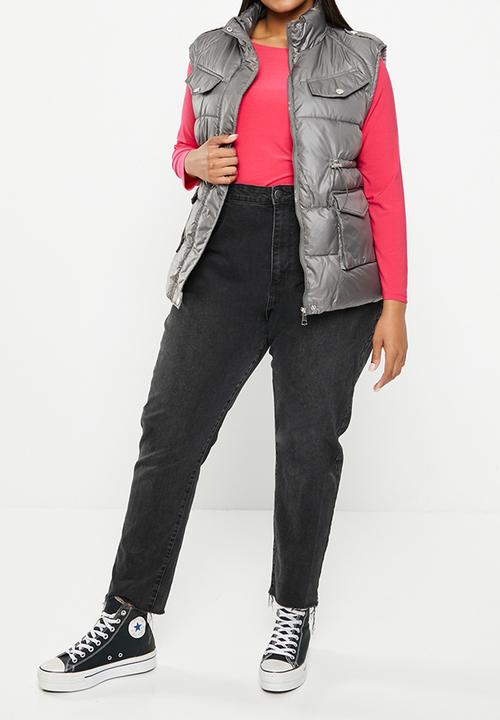 dailyfriday - Ted sleeveless puffer - grey2