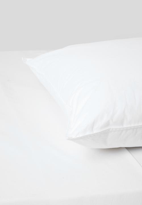 Sixth Floor - Micro Flock Std Pillow Inner Single Pack - white