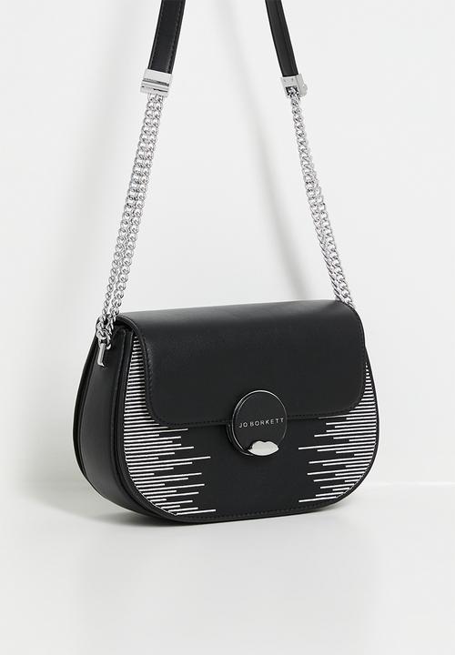 Jo Borkett - JO Borkett Teardrop crossbody bag-Black