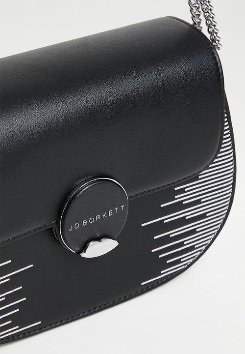 Jo Borkett - JO Borkett Teardrop crossbody bag-Black