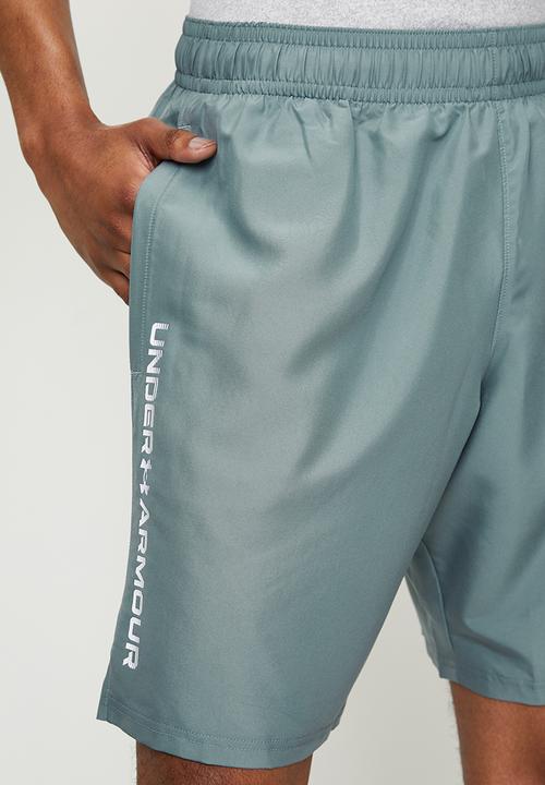 Under Armour - UA Tech Woven Wordmark Short - Jasper Blue /White