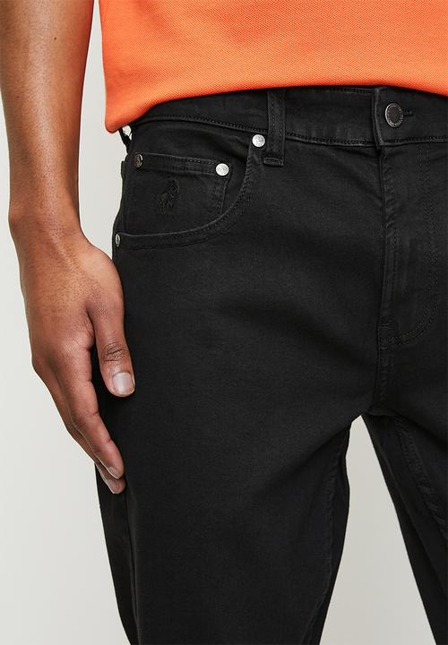 POLO - Peter peter slim leg jean - black