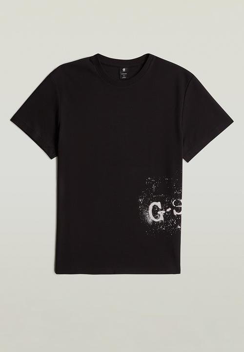 G-STAR - Sprayed Gr R T - Dk Black