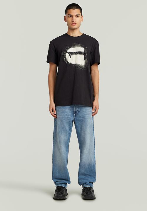 G-STAR - Spray G Logo R T - Dk Black