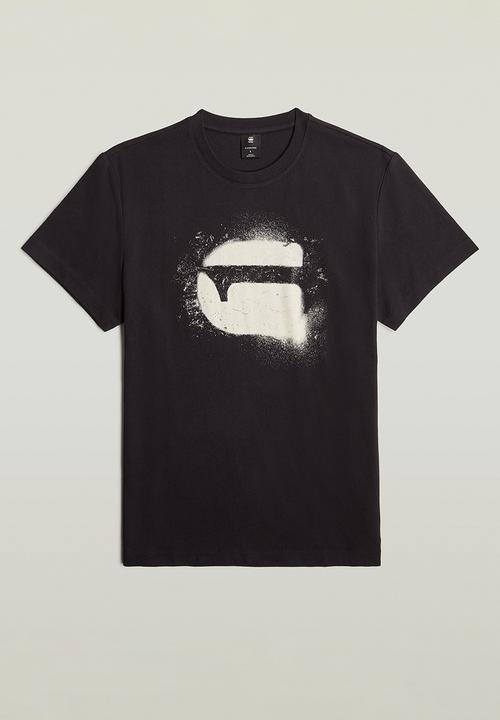 G-STAR - Spray G Logo R T - Dk Black