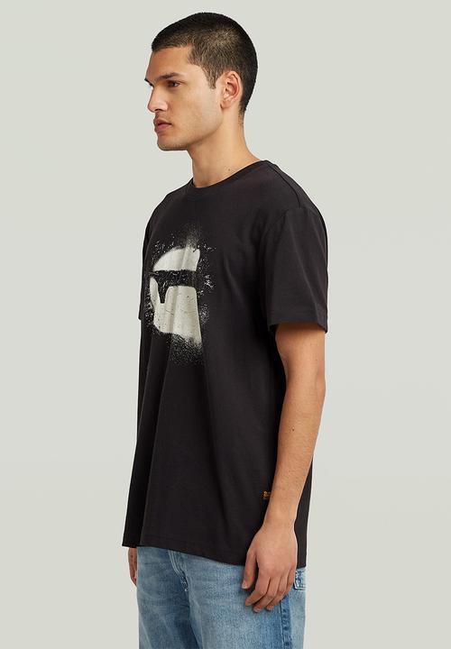 G-STAR - Spray G Logo R T - Dk Black