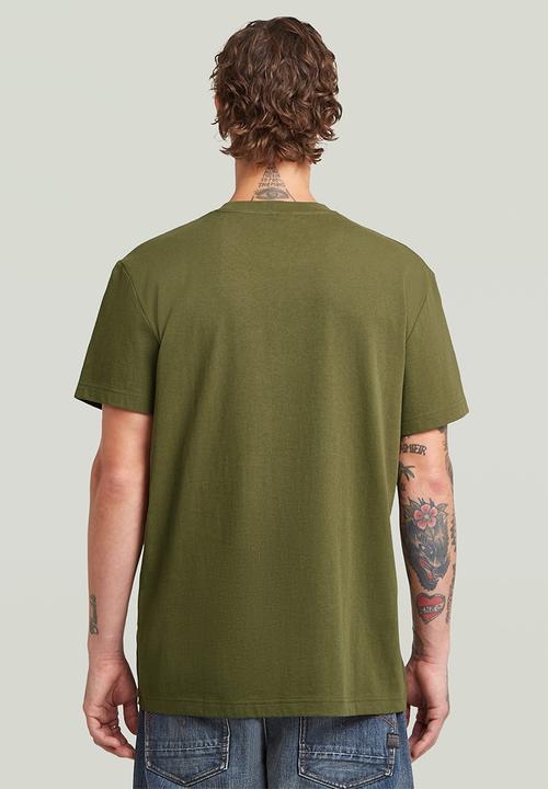 G-STAR - Spray G Logo R T - Shadow Olive