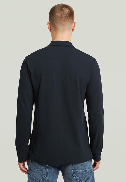 G-STAR - Dunda Slim Polo L\S - Salute