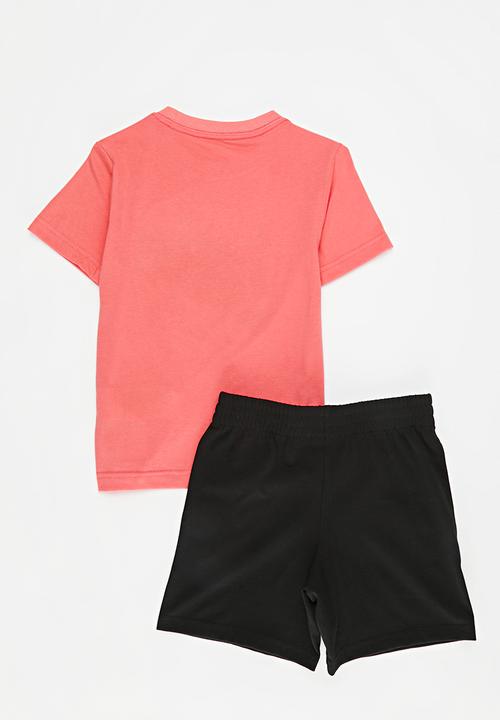 Nike - Nike knit short set - black
