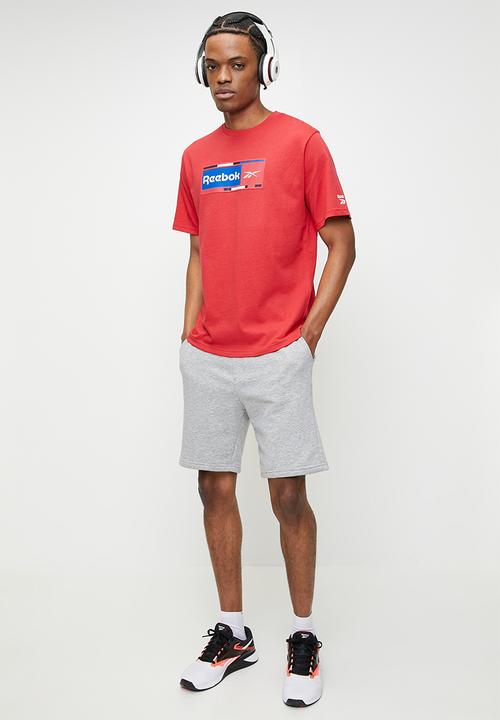 Reebok - Cameron Ss Crewneck Tee - Vector Red