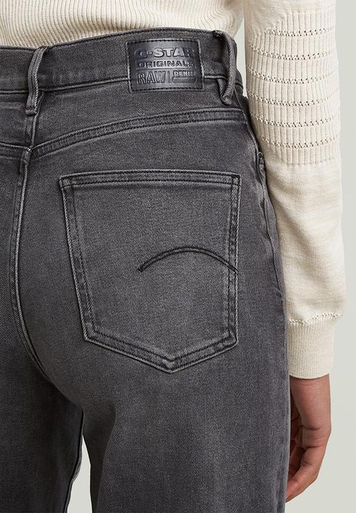 G-STAR - Deck 2.0 High Loose Jeans Wmn - Worn In Black Sacramento