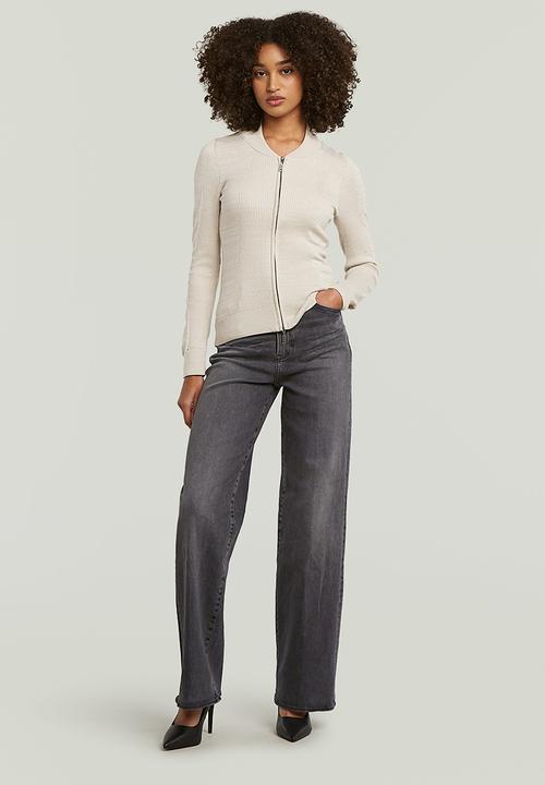 G-STAR - Deck 2.0 High Loose Jeans Wmn - Worn In Black Sacramento