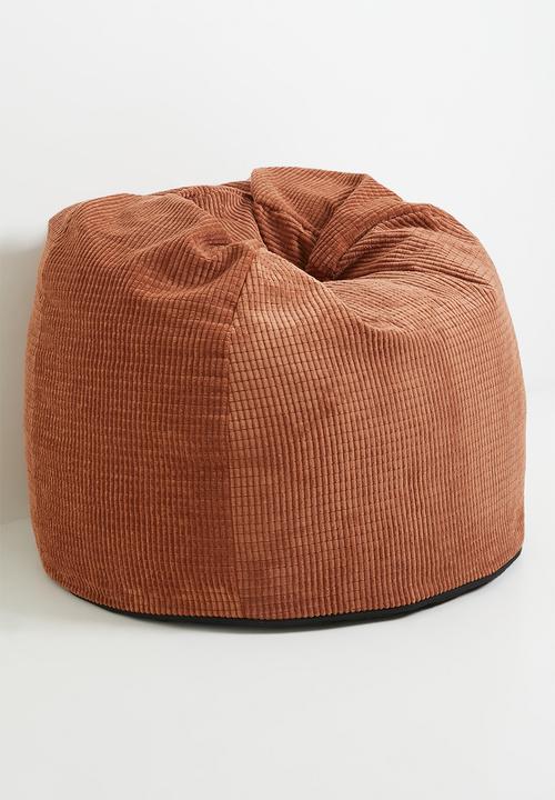 Sixth Floor - Bella large bean bag - rust