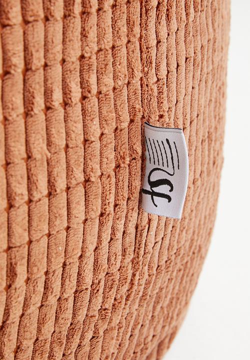 Sixth Floor - Bella large bean bag - rust