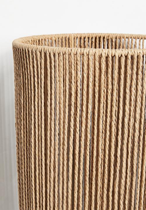 Sixth Floor - Lyn Rope Table Lamp - Grey