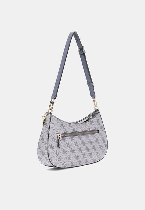 GUESS - Ahb Noelle Ii Top Zip Shoulder Bag Bag- Slate Logo