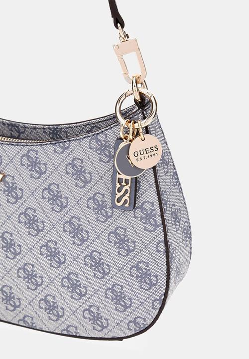 GUESS - Ahb Noelle Ii Top Zip Shoulder Bag Bag- Slate Logo