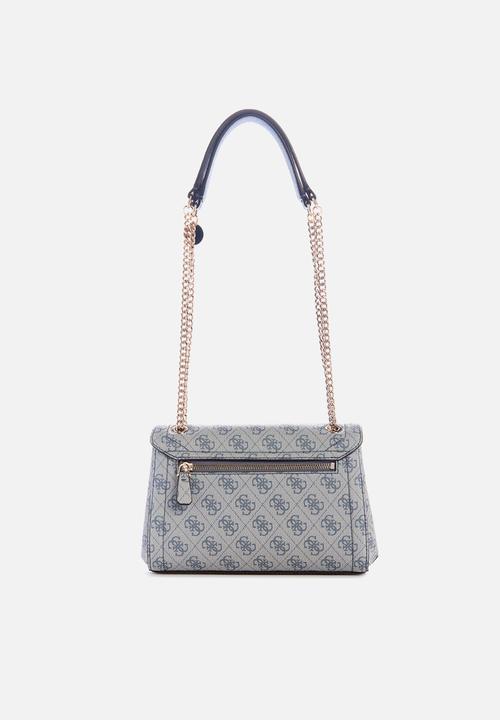 GUESS - Ahb Noelle Ii Convertible Crossbody  Bag- Slate Logo