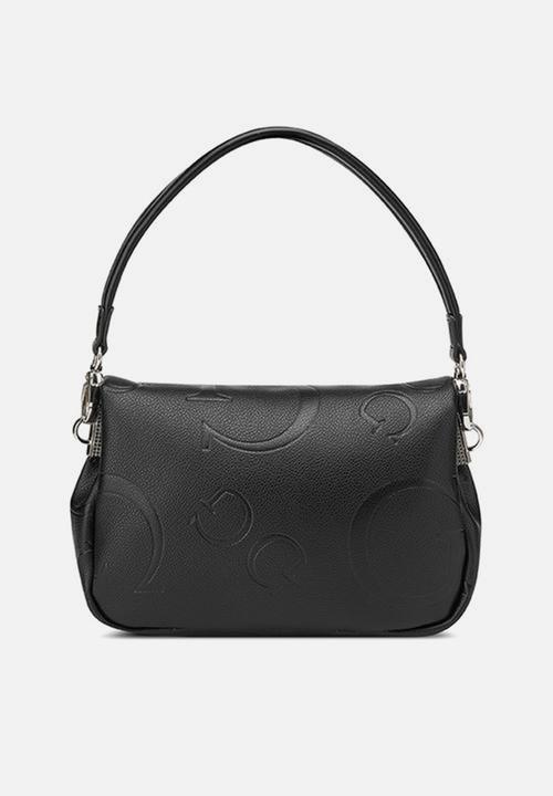 GUESS - Ahb Jarson Crossbody Flap Bag- Black