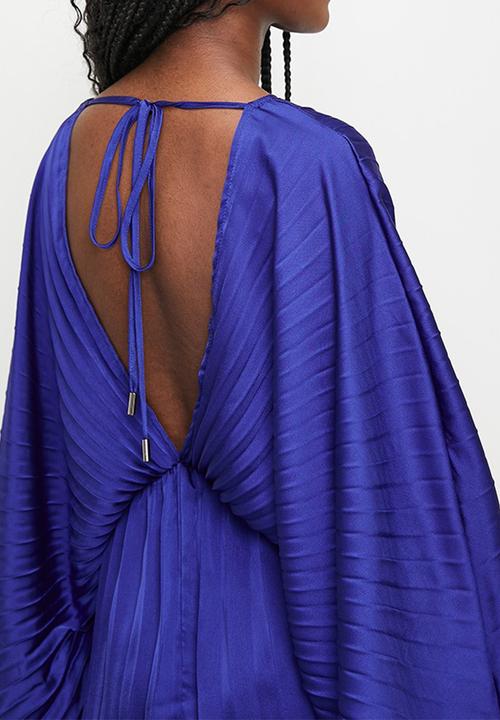 MILLA - Pleated dolman sleeve maxi dress - baton rouge
