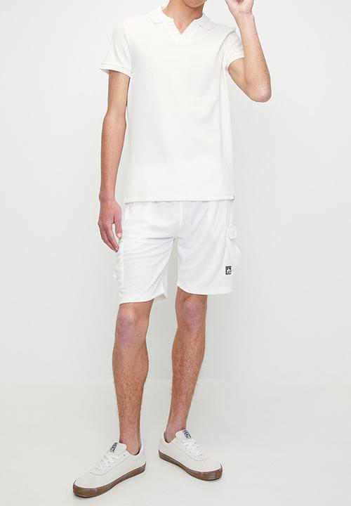 Brave Soul - Polo T-Shirts - Cream