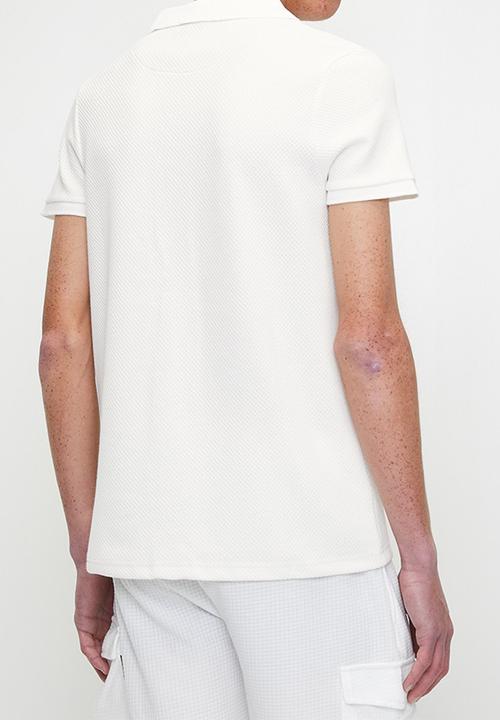 Brave Soul - Polo T-Shirts - Cream