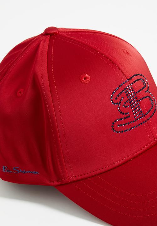 Ben Sherman - B Bling Peak Cap - Red