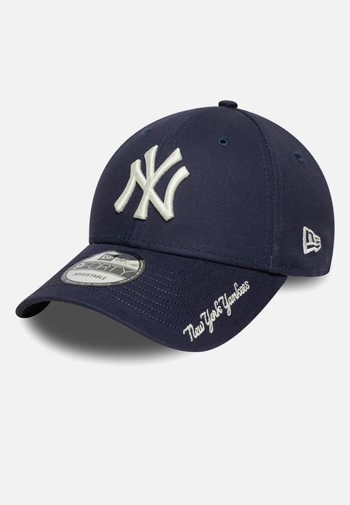 New Era - VISOR SCRIPT 9FORTY® - NAVY
