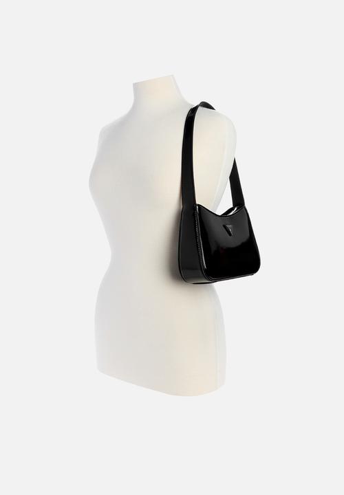 GUESS - Ahb Arnela Top Zip Shoulder Bag Bag - Black