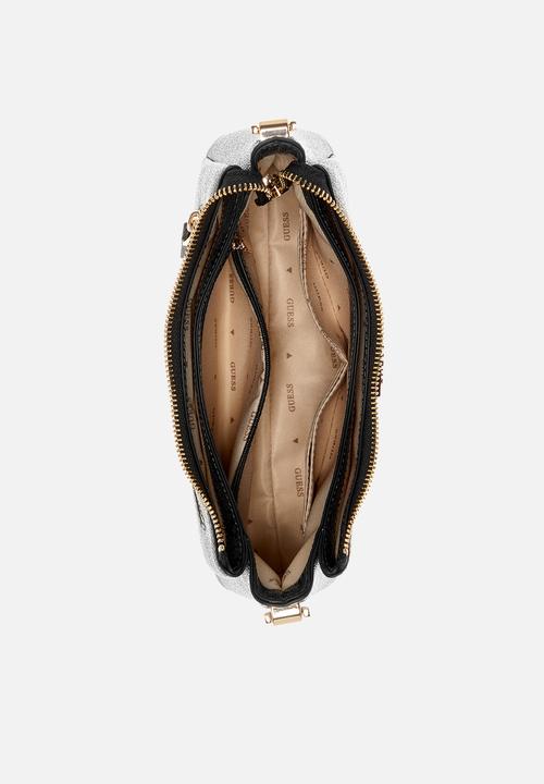 GUESS - Ahb Meridian Ii Shoulder Bag - Coal Logo