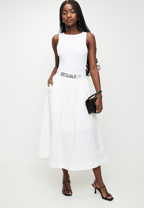 Steve Madden - Ladies Fae Flare Skirt - White