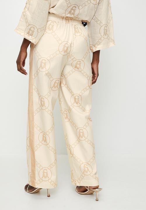 Steve Madden - Ladies Brielle Wide Leg Pant - Stone