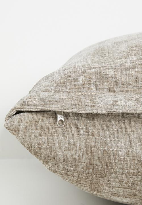 Sixth Floor - Vin Woven Cushion Cover - Taupe