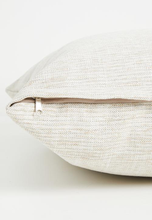 Sixth Floor - Luxe Woven Cushion Cover - Natural