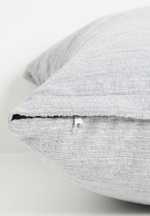 Sixth Floor - Mila Woven Cushion Cover - Grey