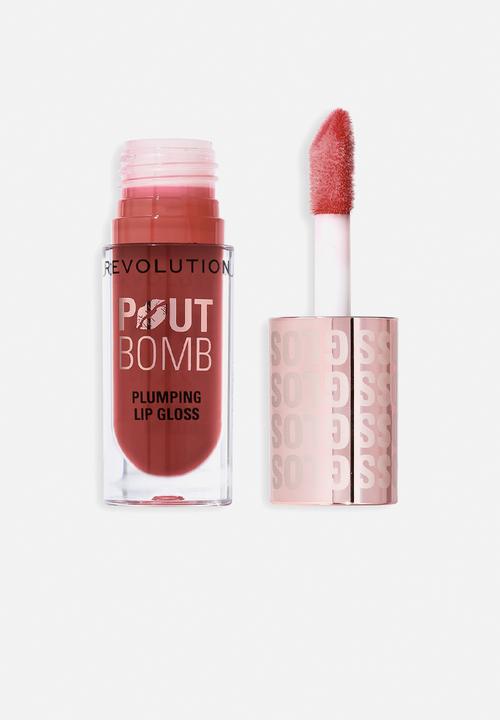 Revolution - Pout Bomb Plumping Gloss - Cookie Deep Nude