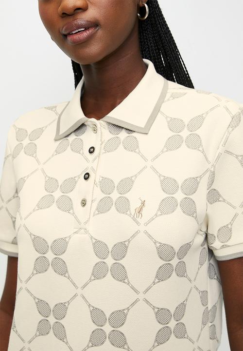 POLO - Camri ss golfer - cream