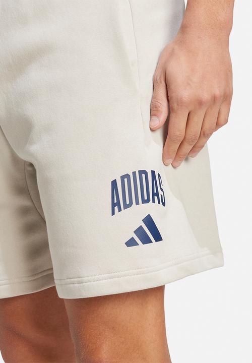 adidas Performance - Collegiate Short - Beige wonder alumina/dark blue