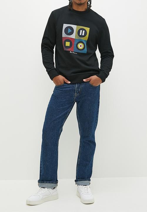 Ben Sherman - Play Tee Crew Sweater 76135 - Black