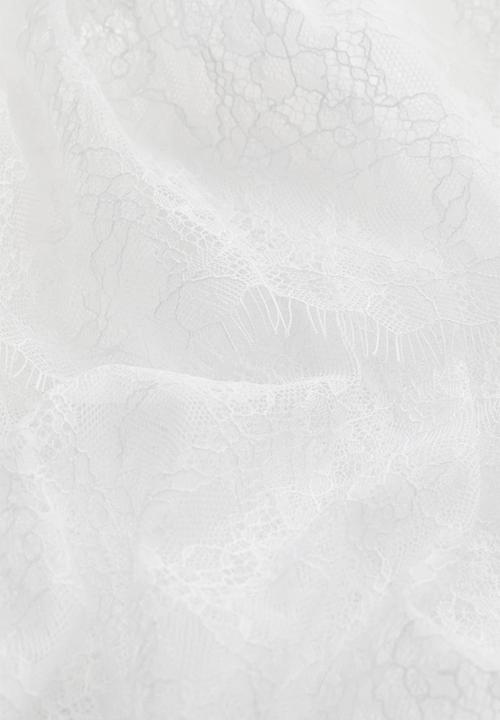 H&M - Lace strappy top - white