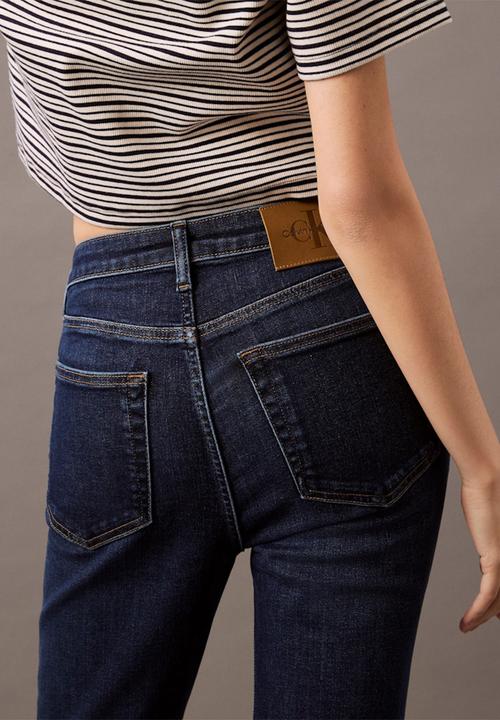 Calvin Klein - Mid rise skinny blue orbit - blue orbit