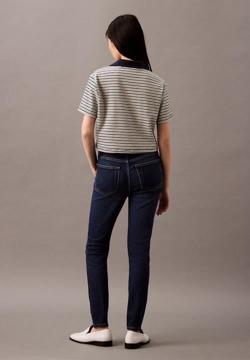 Calvin Klein - Mid rise skinny blue orbit - blue orbit