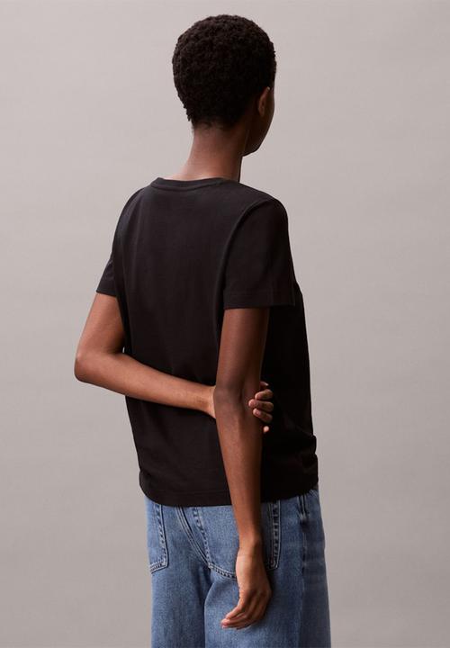 Calvin Klein - Archive jersey vnk tee eu - black