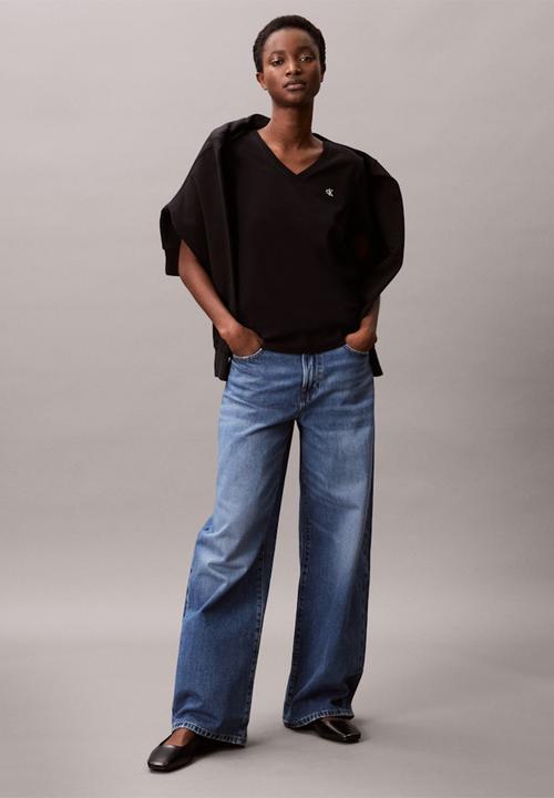 Calvin Klein - Archive jersey vnk tee eu - black