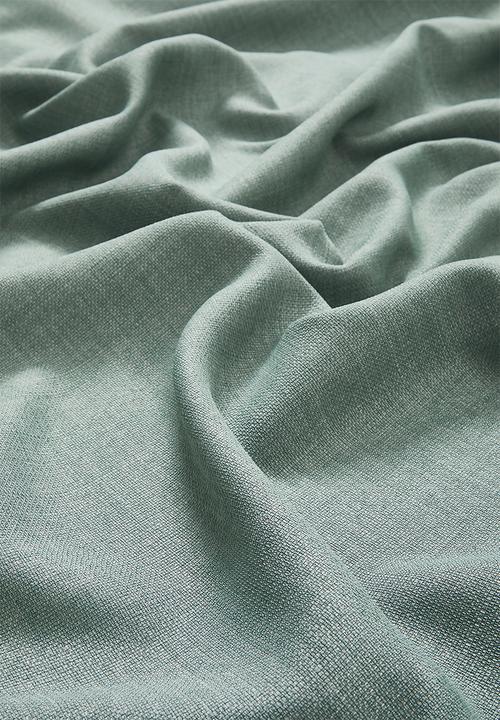 Sixth Floor - Duo Texture Taped Curtain - Sage