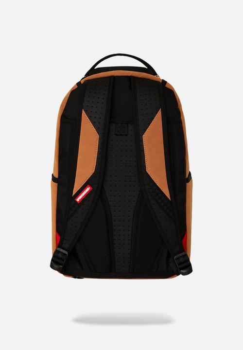 Sprayground - Shark central dlx-faux suede backpack - brown