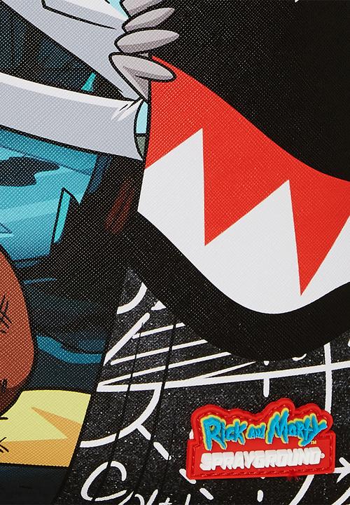Sprayground - Rick and morty reveal backpack - black