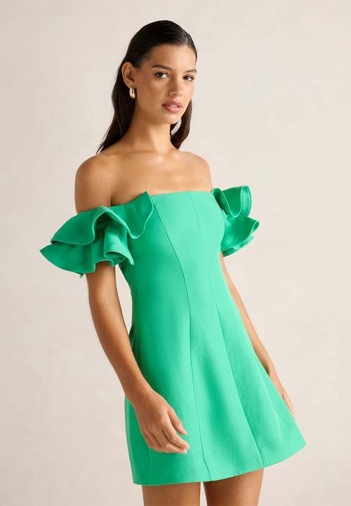 Forever New - Kenzie Off Shoulder Ruffle Mini Dress