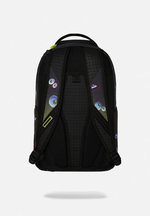 Sprayground - Eyes on you glow in the dark effect dlxr backpack - black